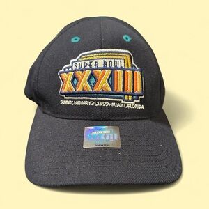 Super Bowl XXXIII Wool Blend Collectors hat